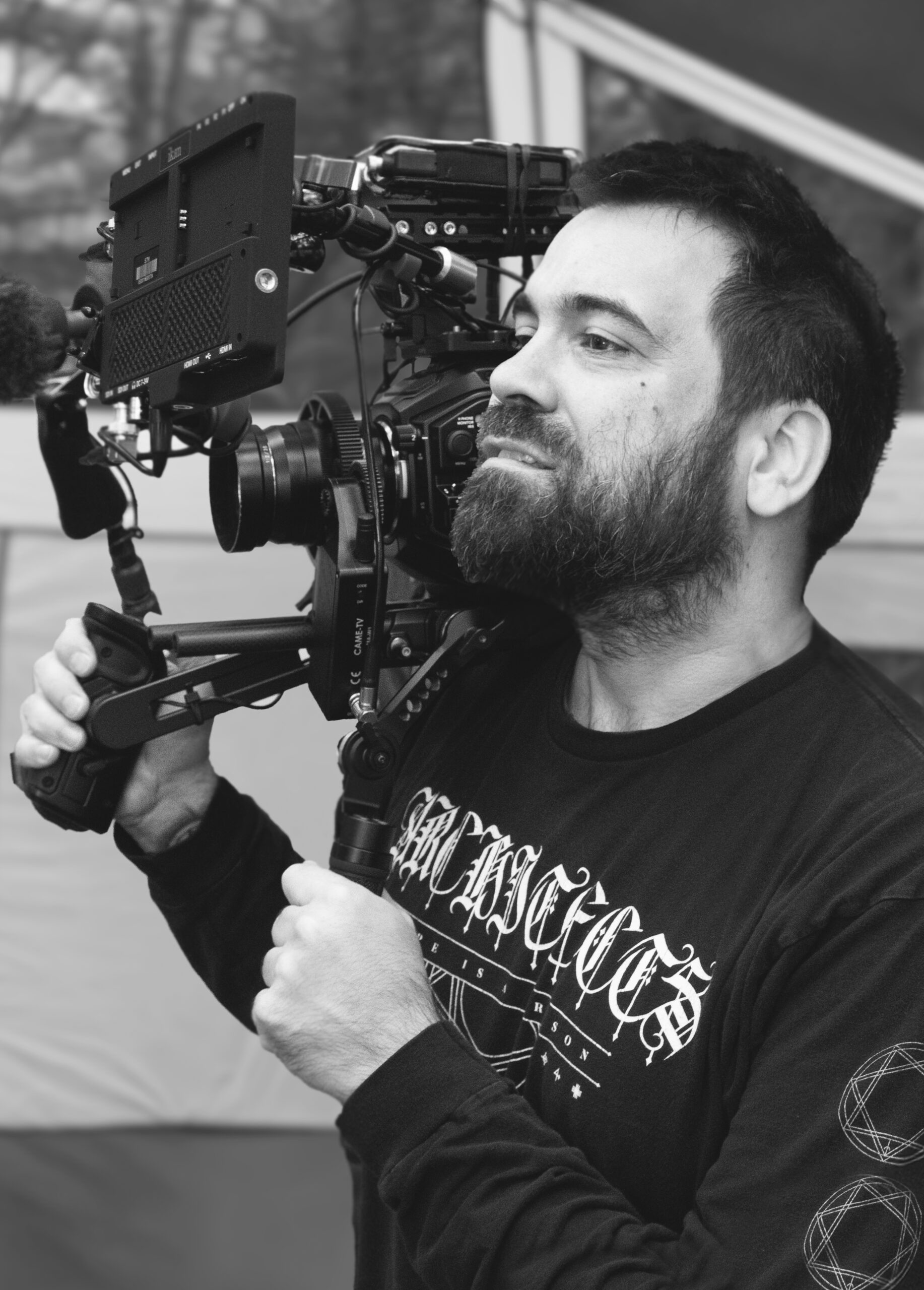 HoldingCamera_BW_Tall